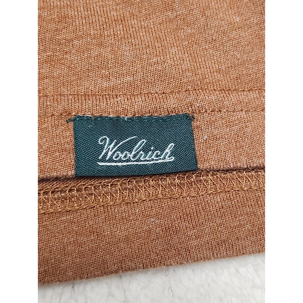 Woolrich Men's Long Sleeve Pocket Tee Green Label Collection Sz M #Normcore - Picture 2 of 6
